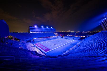 The story behind Boise State's blue football field