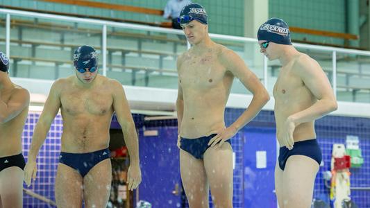 Men's swimming and diving wins America East Championship