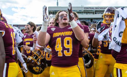 Brendan Barker Football Central Michigan University Athletics