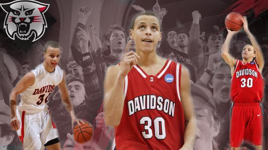 NBA_ Stephen Curry Jersey Davidson Wildcats College Basketball