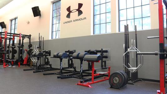 college weight room