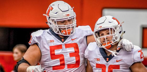 Allegretti gives Illini offensive line stability