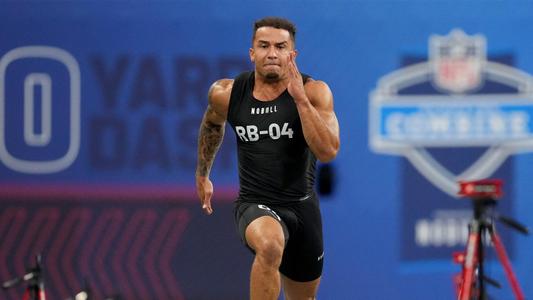 Chase Brown Continues Impressive Weekend for Illini at the NFL Combine -  University of Illinois Athletics