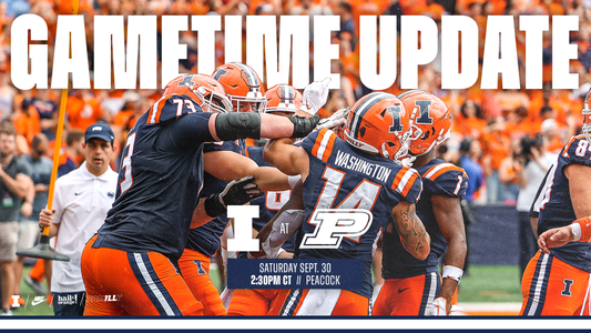 Game Time Announced for Illinois-Purdue Game - University of