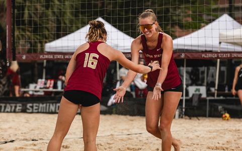 Florida State Beach Volleyball Finishes Regular Season 25-8