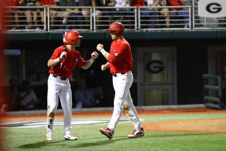 Georgia baseball beats Missouri 10-6 behind Adam Sasser's three