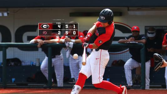 Georgia baseball takes on South Carolina on Sunday looking to