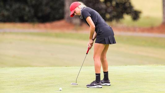 Georgia golfer Caterina Don during the final day of the Liz Murphey Fall Collegiate Classic at the UGA Golf Course in Athens, Ga., on Sat., Nov. 8, 2020. (Photo by Chamberlain Smith)