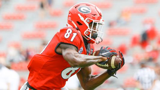 A.J. Green Georgia Bulldogs (UGA) #8 Youth Football Jersey - Red