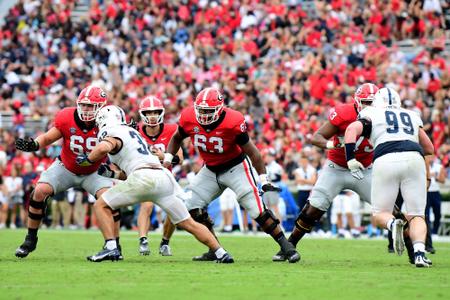 Chris Davis, Georgia, Offensive Line