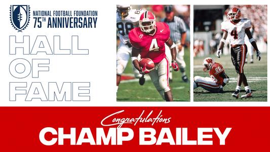 Champ Bailey Set for Nov. 5 NFF Hall of Fame On-Campus Salute, Presented by  Fidelity Investments® - National Football Foundation