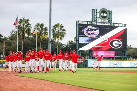 PHOTOS: Georgia Bulldogs' baseball season opener with Jacksonville