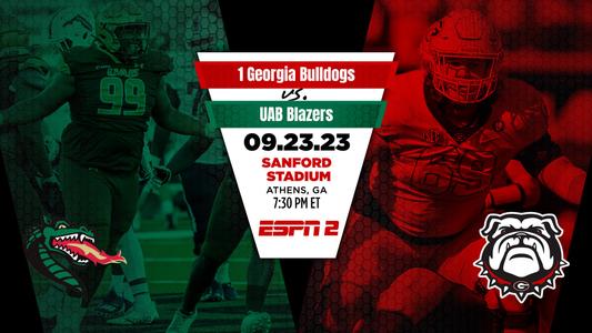 Georgia Bulldogs versus UAB Blazers series history