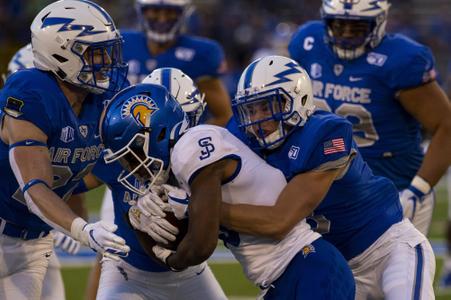 No. 19 Air Force takes a 7-0 record into a road game against rival