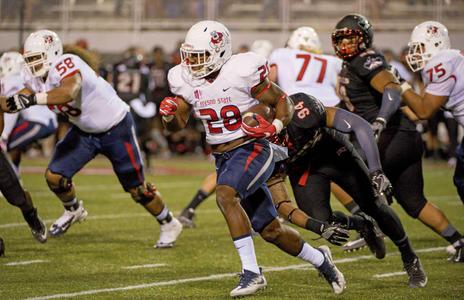 September 17, 2016: DeShawn Potts (11) of the Fresno State