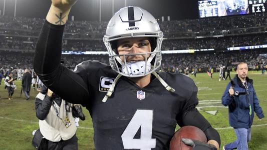 Raiders win possible final game in Oakland 27-14 vs. Broncos