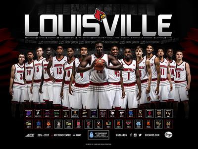 UofL University of Louisville Cardinals 2011 Football Schedule Poster