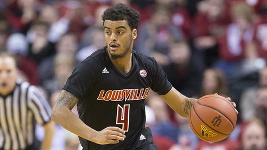 LOUISVILLE, KY - FEBRUARY 01: Louisville Cardinals guard Mike