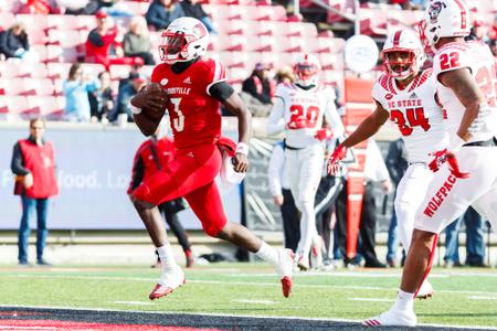 Louisville football: Micale Cunningham, Evan Conley split QB reps