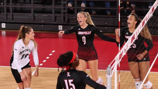 Louisville Volleyball Amaya Tillman ACC Defensive Player Of The