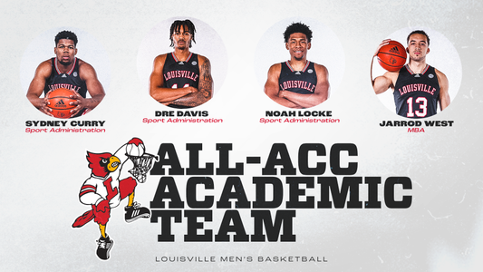 Four Cardinals -- Sydney Curry, Dre Davis, Noah Locke and Jarrod West -- have been named to the 2022 All-ACC Academic Men's Basketball Team.