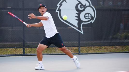 Men's tennis partners with Louisville to host and compete in ITA