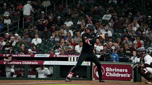 A's split doubleheader with Angels