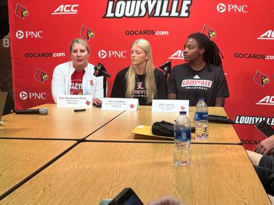 Official Louisville cardinals anna debeer volleyball signature