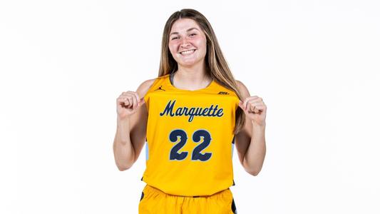 Gold Marquette Women's Basketball Jersey - Halle Vice – The Marquette NIL  Store