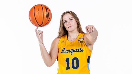 Gold Marquette Women's Basketball Jersey - Halle Vice – The