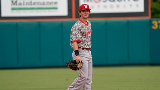 NCAA Baseball Jersey NC State Wolfpack 15 J.T. Jarrett White College