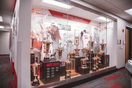 WolfPack Championship Trophy Case