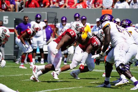 NC State DT Alim McNeill talks about playing running back and