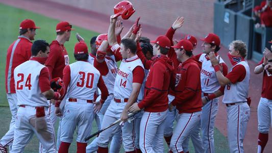 Clemson celebrated hitting three home runs in the best way