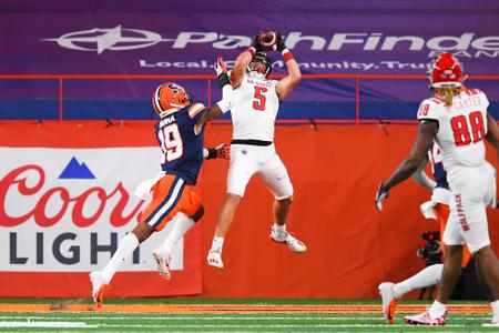 NC State's Thayer Thomas Has Career-High 3 Receiving TD's In Win Over 'Cuse  - Stadium