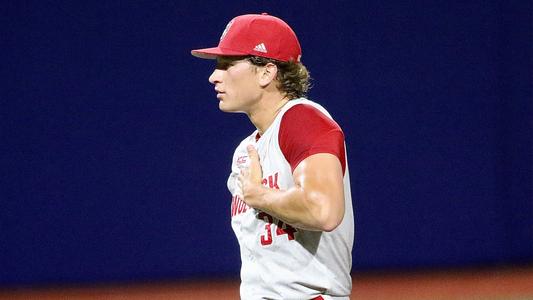 Evan Justice (Collegiate) pitched N.C. State over super regional humps,  into CWS