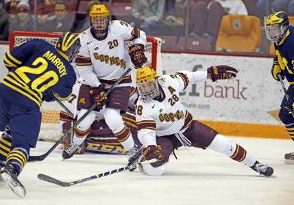 Current and future Gophers stand out in exhibition win over US National  U-18s - The Rink Live