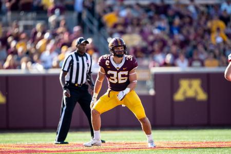 Blake Cashman - Football - University of Minnesota Athletics