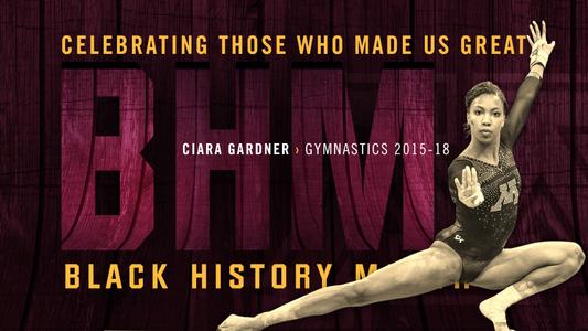 GYMNASTS IN BLACK HISTORY MONTH