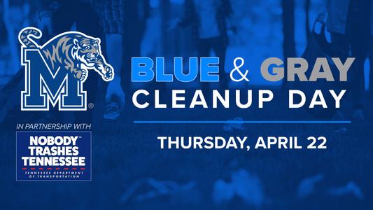 Memphis Athletics, Nobody Trashes Tennessee team up for Blue & Gray Cleanup  Day - University of Memphis Athletics