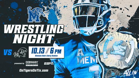 Wrestling Night Set for Friday's Memphis-Tulane Game - University
