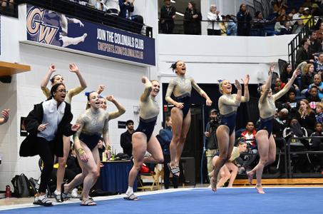 Gymnastics Starts 2024 Home Stint with Lindsey Ferris Invitational - George  Washington University Athletics