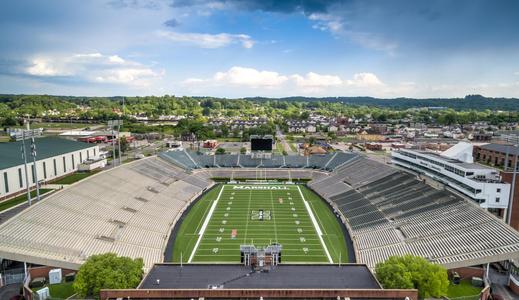 Marshall Thundering Herd Clear Stadium Bag