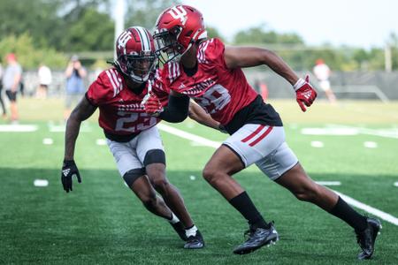 Indiana Hoosiers Adidas #28 Jaz Boykin Crimson Student Athlete