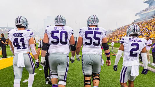 K-State Athletics on X: Little bit of a height difference for
