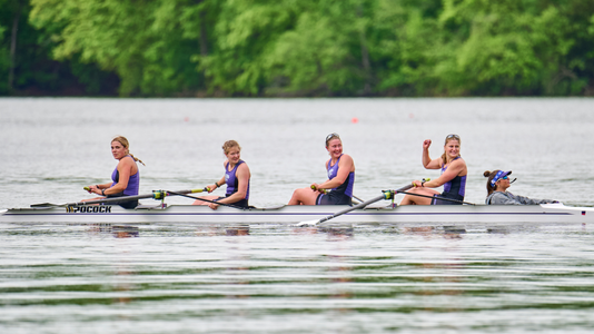 ROW '24 1v4+ boat during Sunflower Showdown at Wyandotte County Lake in Kansas City, Kan.