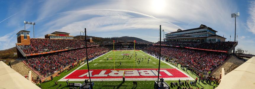Football takes on Virginia Tech in Williams Stadium on November 19, 2022. (Photo by KJ Jugar)