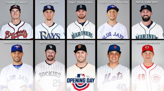 State Players on MLB Opening Rosters