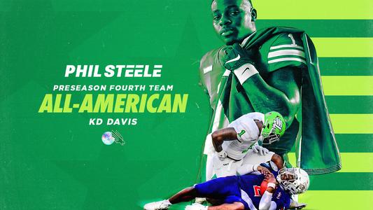 KD Davis Named Phil Steele's Fourth Team All-American - University of North  Texas Athletics