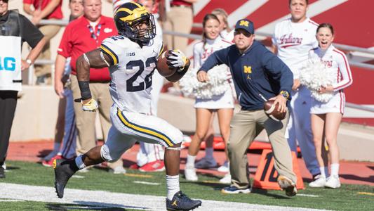 Michigan's running backs Karan Higdon, Chris Evans are a '1-1 punch'